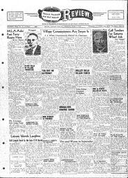 Saanich Peninsula And Gulf Islands Review Wed, October 8, 1952 (Page 1)