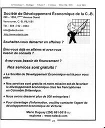   LE MOUSTIQUE PACIFIQUE, 2004   , page 23