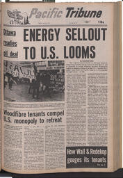   The Pacific Tribune - Friday, May 14, 1971   , page 1