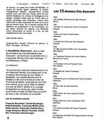   LE MOUSTIQUE PACIFIQUE, 2003   , page 6