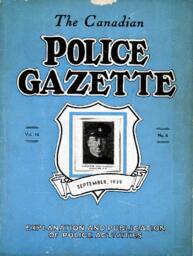 "Vancouver Police Department", The Canadian Police Gazette.