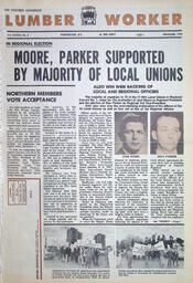  The Western Canadian Lumber Worker, Vol. XXXVIII No.8, Nov. 1970   , page 1