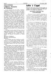   L'APPEL, LE MAGAZINE FRANCO-COLOMBIEN, 1967   , page 6