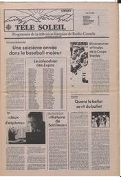 Le Soleil de Colombie, March 30, 1984, page 11