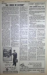   The Western Canadian Lumber Worker, Vol. XXIX, No. 15, 2nd Issue Aug. 1962   , page 7