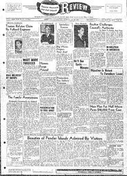 Saanich Peninsula And Gulf Islands Review Wed, July 20, 1955 (Page 1)