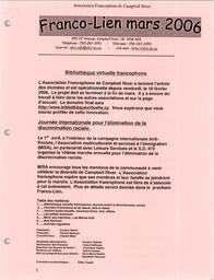   LE FRANCO-LIEN, 2006   , page 1