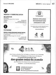   ANNUAIRE - FFCB, 2015   , page 109