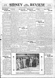 Sidney And Islands Review Thu, September 25, 1924 (Page 1)