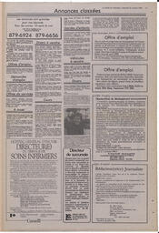 Le Soleil de Colombie, October 24, 1986, page 15