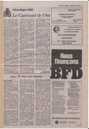 Le Soleil de Colombie, April 25, 1986, page 11