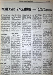   The Western Canadian Lumber Worker, Vol. XXXVI, No. 23, 1st Issue Dec. 1967   , page 6