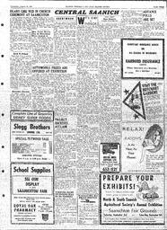 Saanich Peninsula And Gulf Islands Review Wed, August 24, 1966 (Page 3)