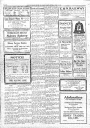 Sidney And Islands Review Thu, April 16, 1925 (Page 6)