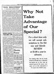 Sidney And Islands Review Fri, January 23, 1914 (Page 6)