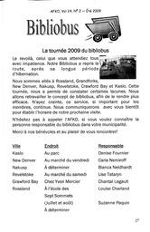   LA VOIX DES KOOTENAYS, 2009   , page 27
