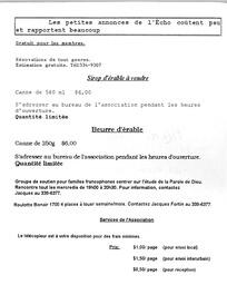   L'ÉCHO, 1993   , page 4