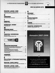   ANNUAIRE - FFCB, 2007   , page 13