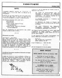   DANS L'CADRE, 1992   , page 2