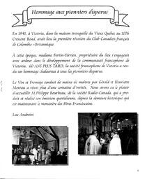   LE R�VERB�RE �CLAIR�, 2001   , page 9