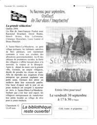   L'ANSE-AU-SABLE, 2005   , page 5