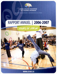   RAPPORT ANNUEL - CSFCB, 2006-2007   , page 1