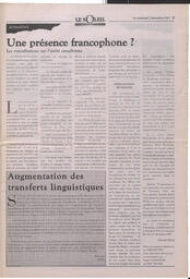 Le Soleil de Colombie-Britannique, December 5, 1997, page 5