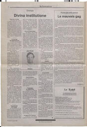 Le Soleil de Colombie, July 5, 1991, page 2