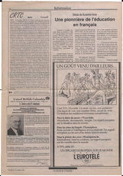 Le Soleil de Colombie, October 19, 1990, page 20