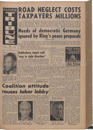   The Pacific Tribune - Friday, February 14, 1947   , page 1