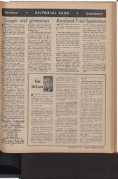   The Pacific Tribune - Friday, November 14, 1958   , page 5
