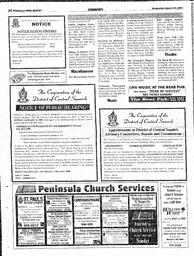 The Peninsula News Review Wed, January 17, 2001 (Page 26)