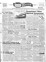 Saanich Peninsula And Gulf Islands Review Wed, August 17, 1960 (Page 1)
