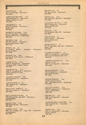   ANNUAIRE - FFCB, 1975   , page 25