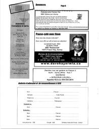   L'ÉCHO DE SURREY, 2004   , page 6