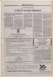 Le Soleil de Colombie-Britannique, October 1, 1993, page 6
