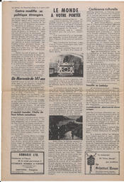 Le Soleil de Vancouver, August 8, 1969, page 8