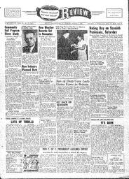 Saanich Peninsula And Gulf Islands Review Wed, December 7, 1949 (Page 1)