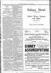 Sidney And Islands Review Fri, September 5, 1913 (Page 4)