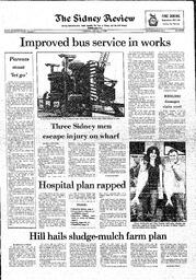 The Sidney Review Wed, February 13, 1980 (Page 1)