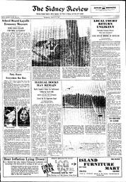 The Sidney Review Wed, March 19, 1975 (Page 1)