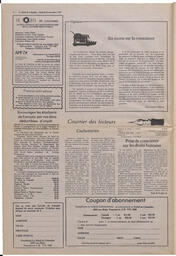 Le Soleil de Colombie, November 25, 1983, page 2
