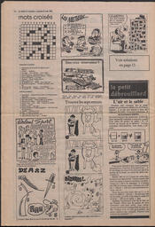 Le Soleil de Colombie, August 31, 1984, page 14
