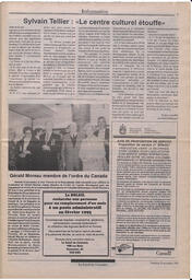 Le Soleil de Colombie, November 20, 1992, page 3