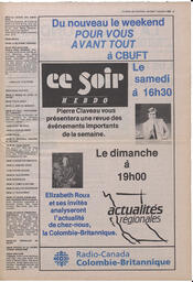 Le Soleil de Colombie, September 7, 1988, page 9