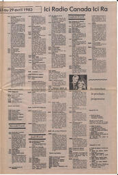 Le Soleil de Colombie, April 22, 1983, page 11