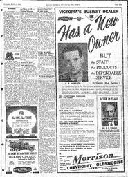 Saanich Peninsula And Gulf Islands Review Wed, March 14, 1956 (Page 9)