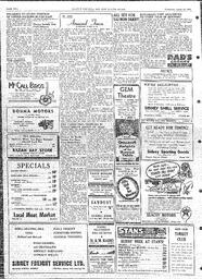 Saanich Peninsula And Gulf Islands Review Wed, August 24, 1955 (Page 2)