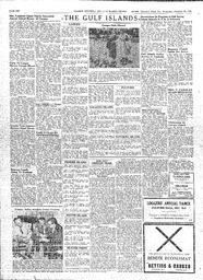 Saanich Peninsula And Gulf Islands Review Wed, November 23, 1949 (Page 10)