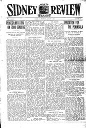 Sidney And Islands Review Thu, January 31, 1918 (Page 1)